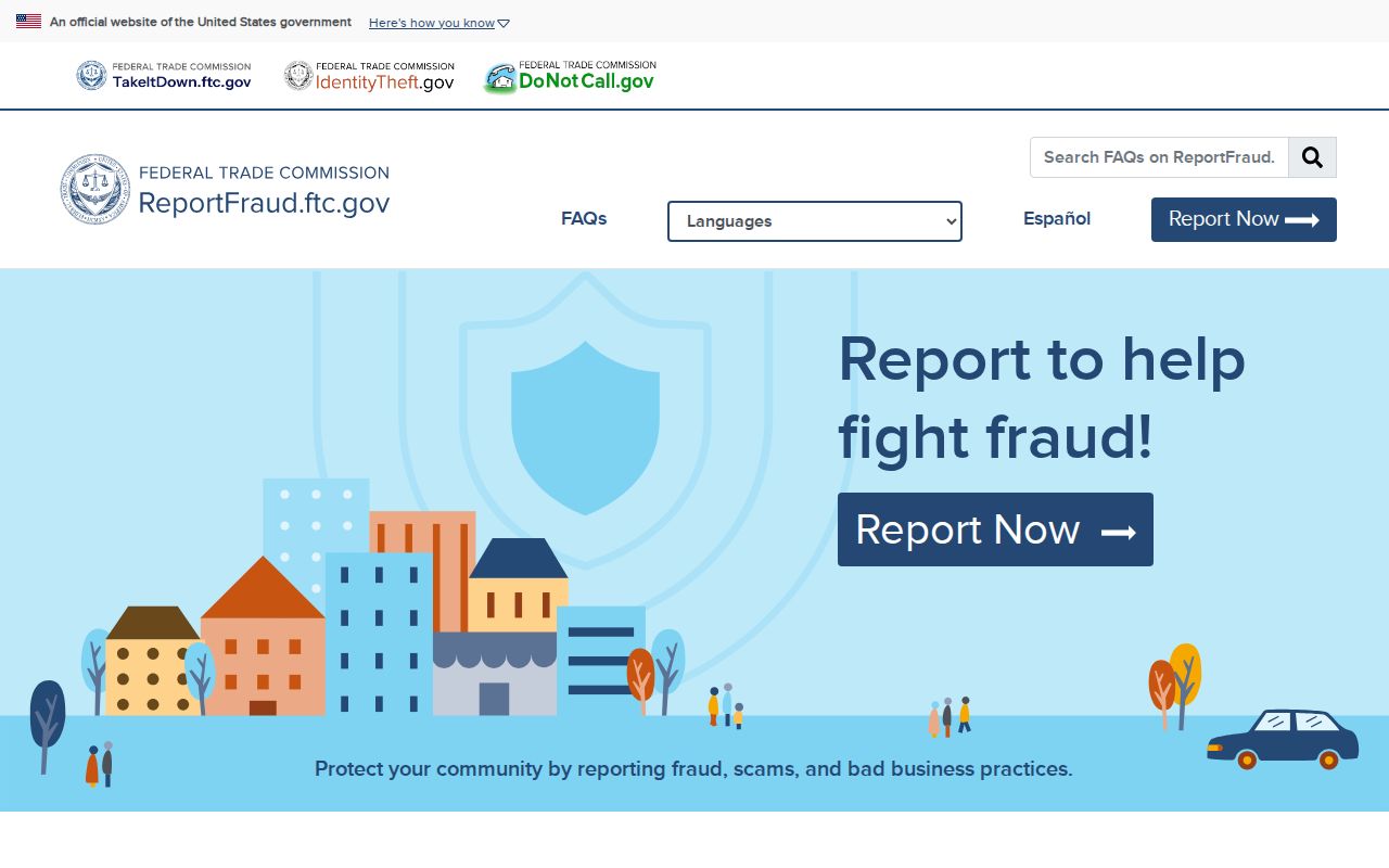 Plant City neighbors FTC fraud reporting portal