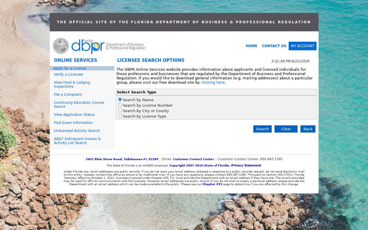 Plant City ZIP code directory Florida license search