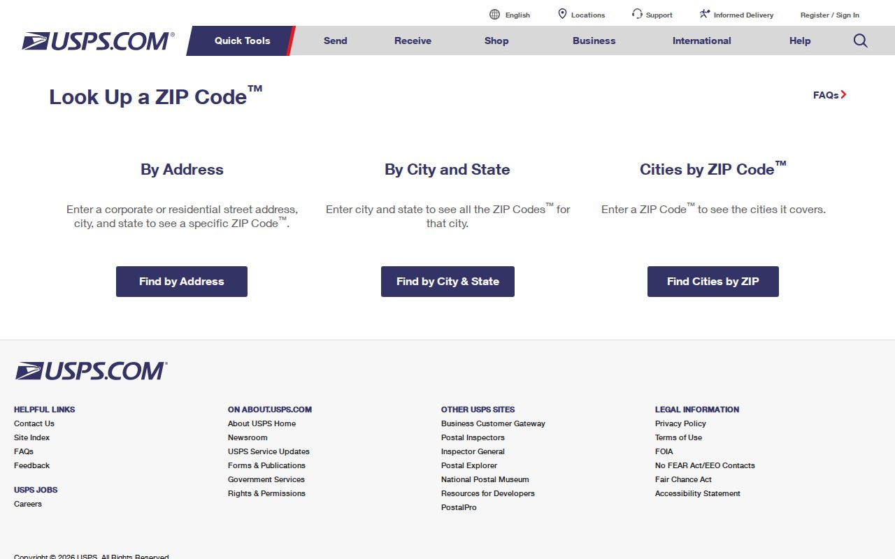 Plant City ZIP code directory USPS lookup